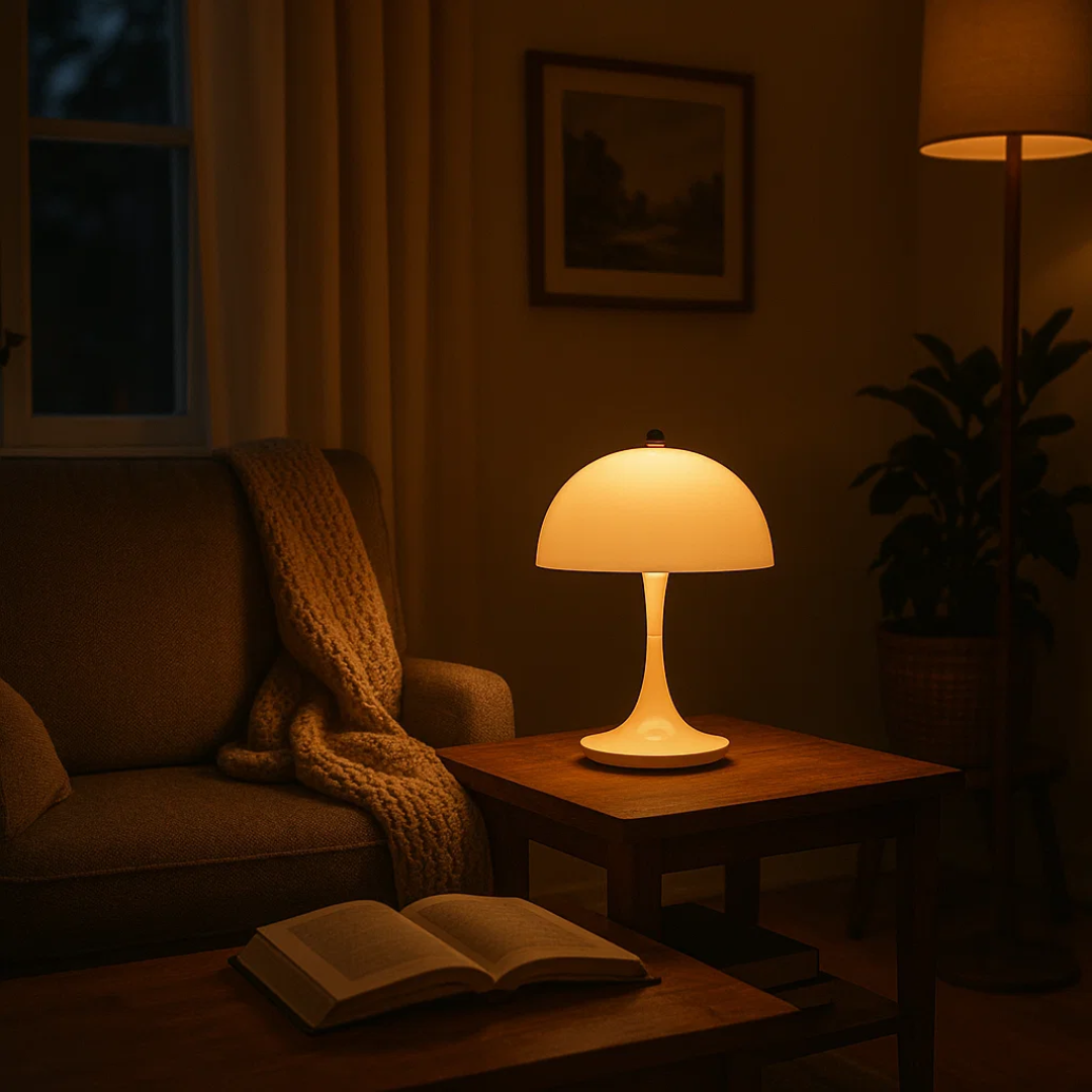 Wireless Table Lamp | Cord-Free Ambient LED Light