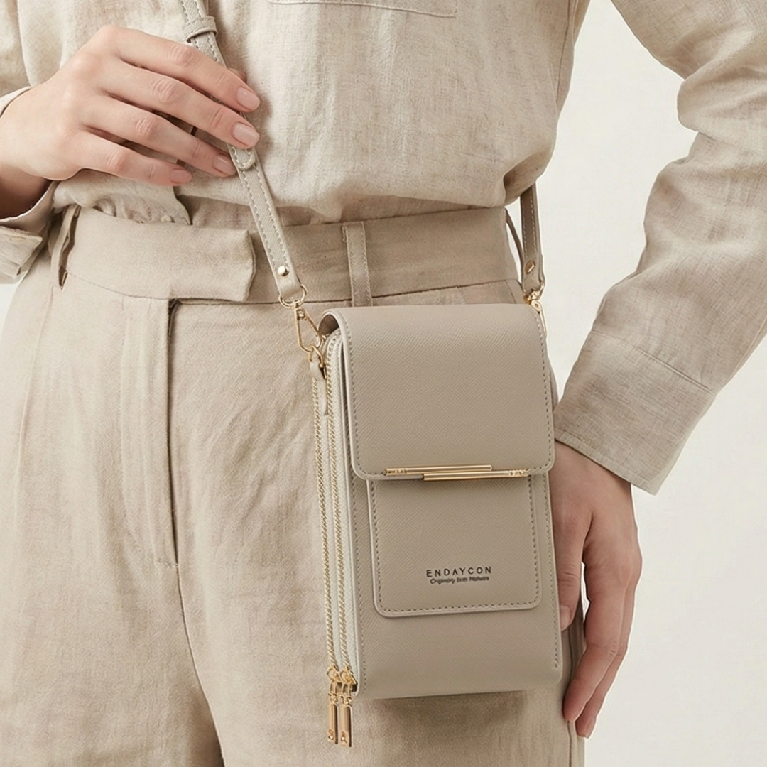 Compact Touchscreen Crossbody Bag