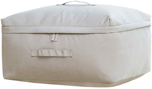 UnderbedStorage Bag, Bedding and Quilt Storage Bag, Essential Items for Clothing Organizers during Mobile Travel, Cationic Oxford Fabric, Space Saving, Durable Waterproof Design (Lime, L)