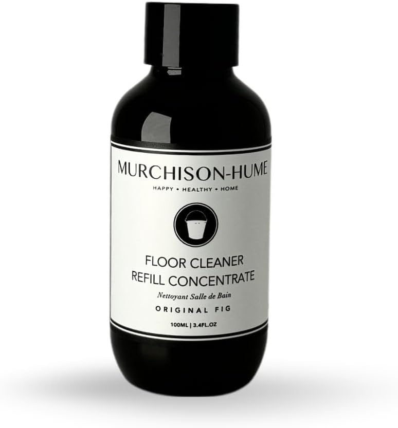 Murchison-Hume Natural Floor Cleaner Concentrate – Pet-Friendly, Non-Toxic, Plant-Based Formula for Hardwood, Tile & Laminate – Streak-Free Shine, Fresh Scent – Makes 35 Fl Oz-Original Fig