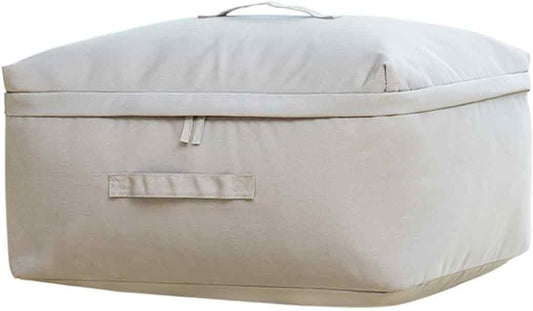 UnderbedStorage Bag, Bedding and Quilt Storage Bag, Essential Items for Clothing Organizers during Mobile Travel, Cationic Oxford Fabric, Space Saving, Durable Waterproof Design (Lime, XL)