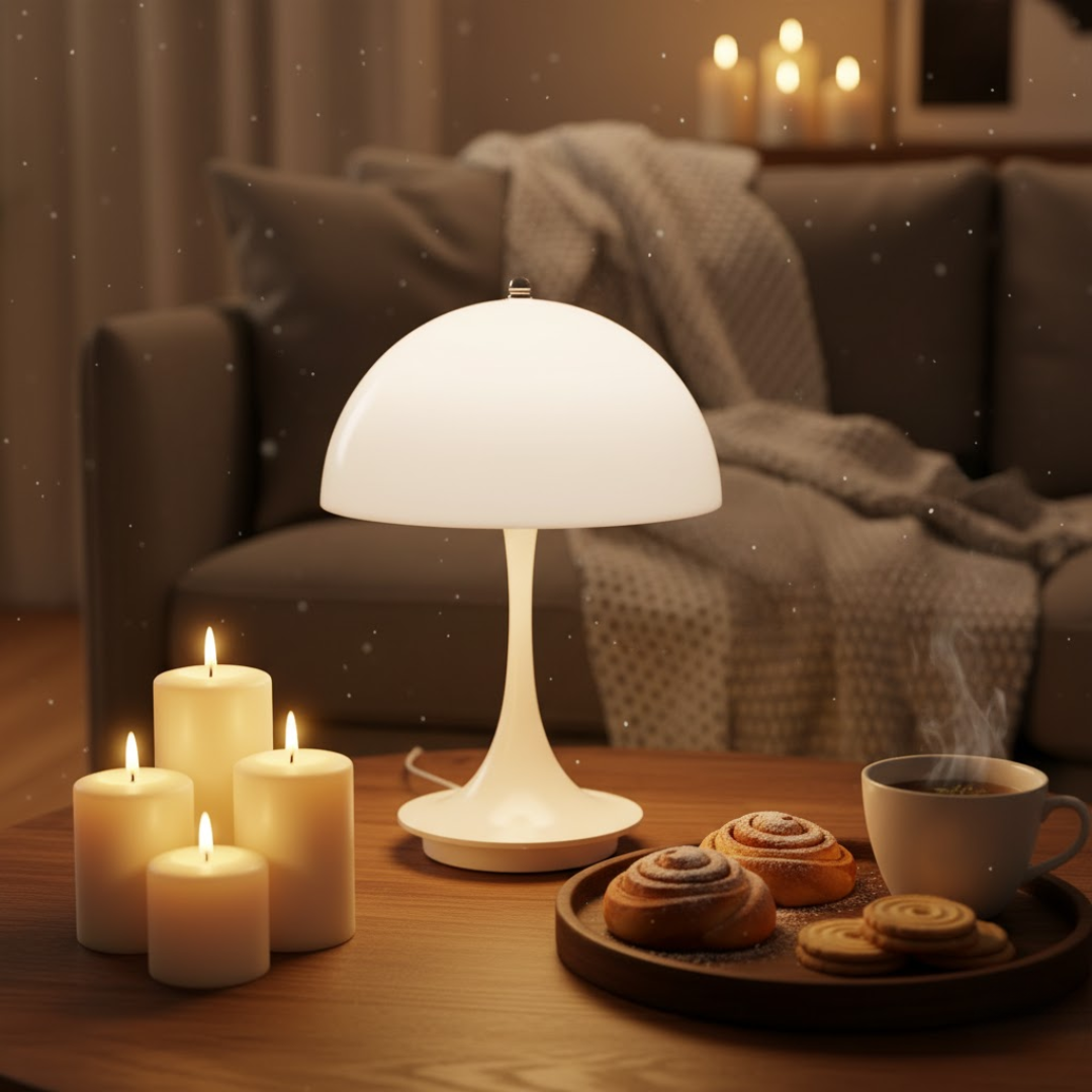 Wireless Table Lamp | Cord-Free Ambient LED Light