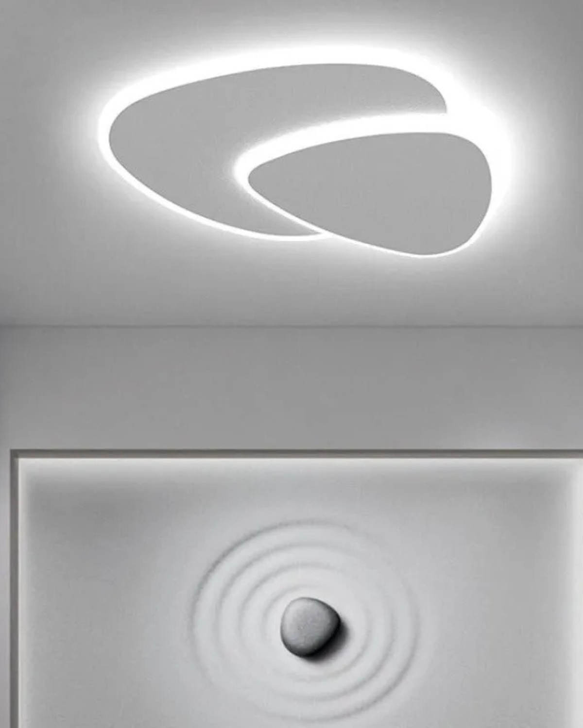 Japandi Flowing LED Ceiling Light