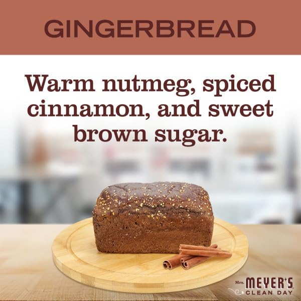 Mrs. MEYER'S CLEAN DAY Multi-Surface Cleaner, Gingerbread, 16 Fl Oz (Pack of 6)