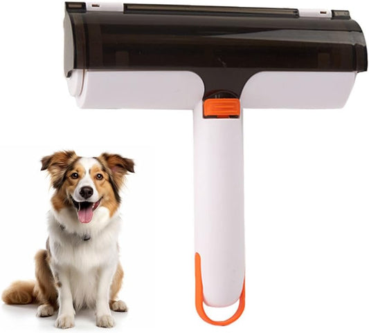 Reusable Pet Hair Remover Roller – Effective Cat and Dog Lint & Fur Removal for Furniture, Clothes, and Carpets – Eco-Friendly, Easy-to-Use, & Self-Cleaning