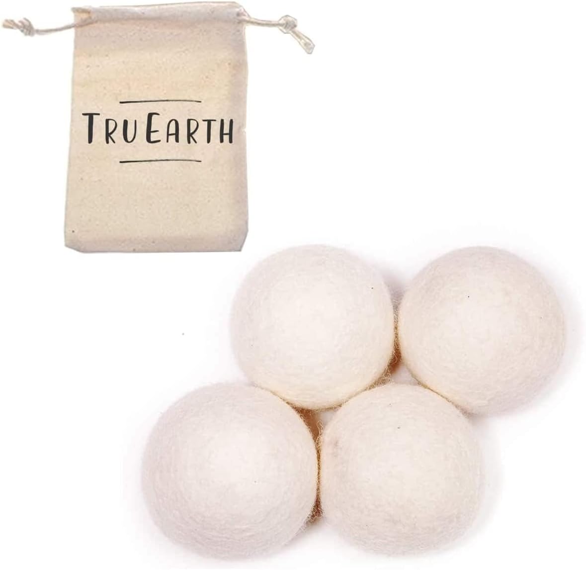 Tru Earth Laundry Essentials Bundle - Laundry Detergent Bundles Set with Fabric Softener, Laundry Sheets, Stain Remover Stick and Dryer Balls - Fragrance Free