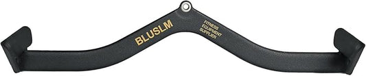 LAT Pull Down Bar for Cable Machine, LAT Pulldown Attachments T Bar V Bar Cable Attachment, Back Tricep Bar Strength Training Handle