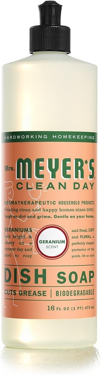 MRS. MEYER'S CLEAN DAY Liquid Dish Soap