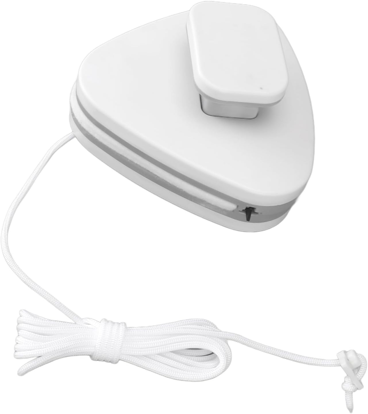 Double Sided Glass Cleaner Magnetic Window Wiper Tool Time Saving Versatile Triangle Shape for Home Office ABS Magnets Silicone High Density Sponge (3-10)