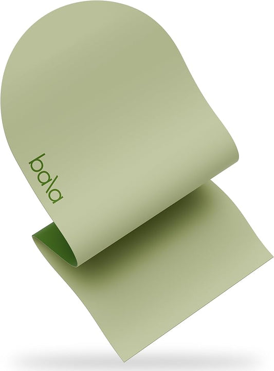 Bala Yoga Mat for Home Gym - Non Slip Exercise Mat for Home Workout, Stretching, Pilates, Aerobics & Floor & Fitness Work Out - Indoor Exercising Mat