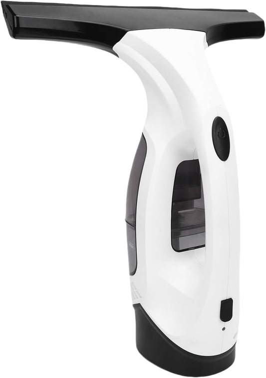 2200mAh Electric Window Cleaner Tool, Window Vacuum Squeegee Cordless, for Efficiently Spraying, Wiping and Vacuuming Windows, Mirrors, Shower Glass, Tiles (US Plug