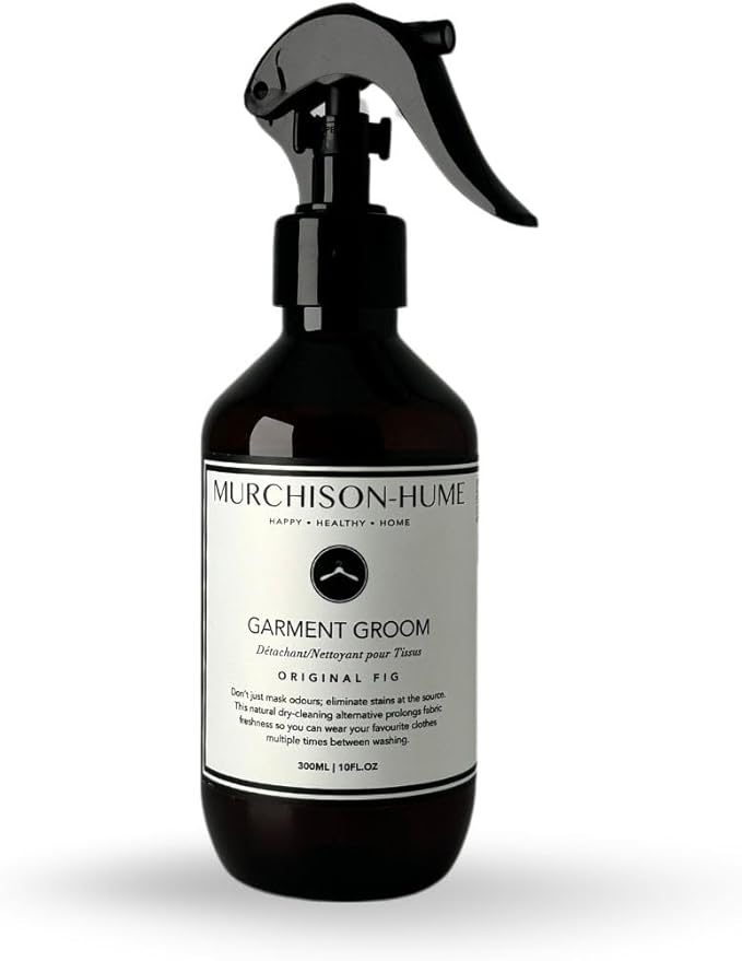 Murchison-Hume Garment Groom Fabric Freshener, Air Freshener, Odor Fighter, Laundry Treatment and Stain Remover, Original Fig