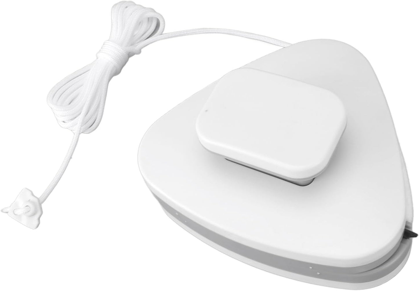 Double Sided Glass Cleaner Magnetic Window Wiper Tool Time Saving Versatile Triangle Shape for Home Office ABS Magnets Silicone High Density Sponge (3-10)