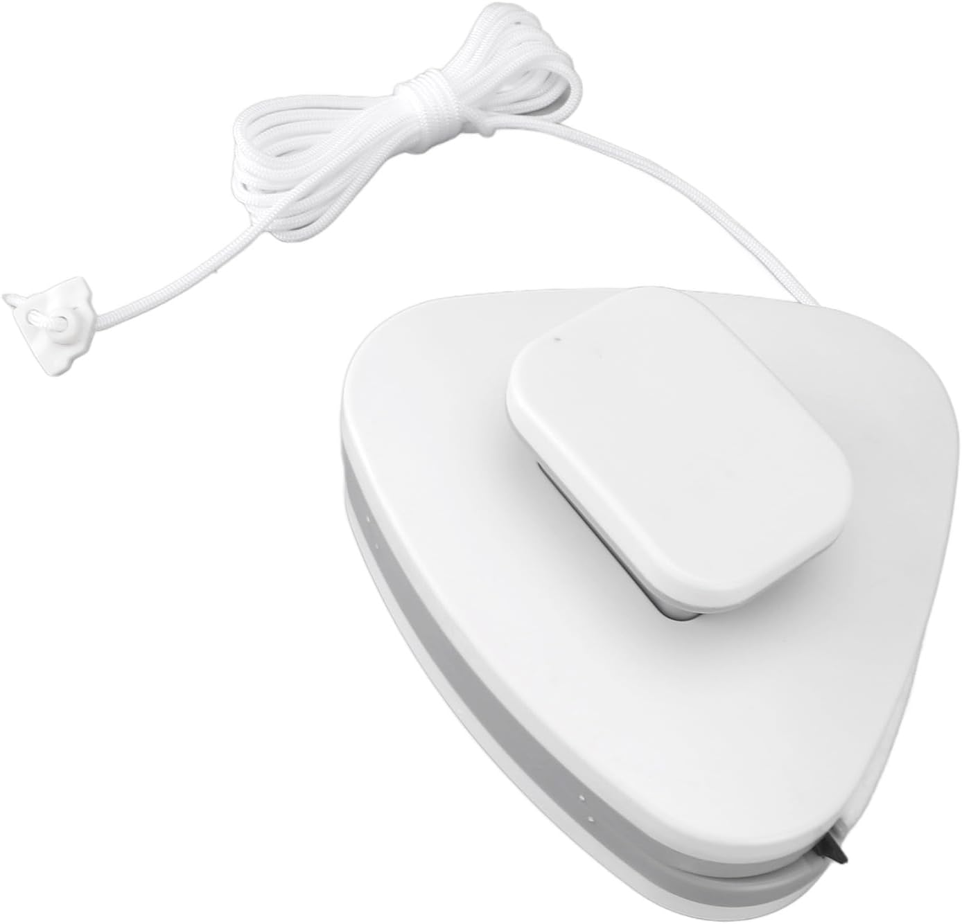 Double Sided Glass Cleaner Magnetic Window Wiper Tool Time Saving Versatile Triangle Shape for Home Office ABS Magnets Silicone High Density Sponge (3-10)