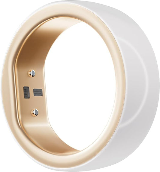femometer Smart Ring Gen2 - Sleep, Heart Rate & Cycle Monitoring - Free Subscription - Women's Health & Fertility Tracker with BBT Technology - Size Before You Buy - Up to 7 Days Battery Life - Size 7