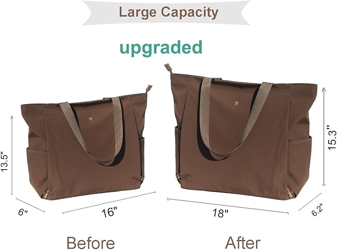 ESVAN Yoga Mat Bag Yoga Tote Carrier Shoulder Bag Carryall Tote for Office,Yoga,Pilates,Travel,Beach and Gym