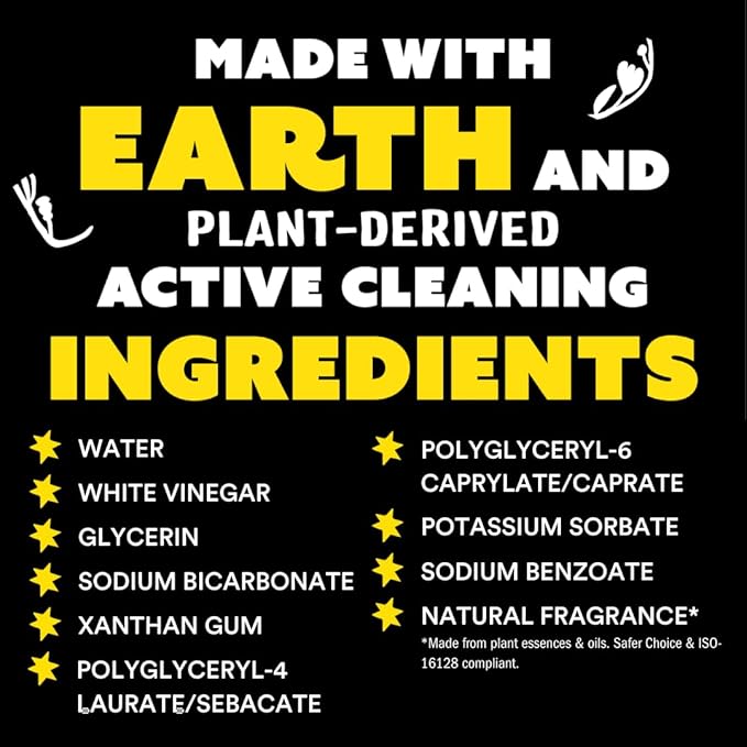 Molly’s Suds Fabric Softener Liquid for Sensitive Skin | Vinegar-Powered, Infused with Essential Oils | Fights Static, Reduces Wrinkles, Deodorizes | Citrus Grove, 50 Loads