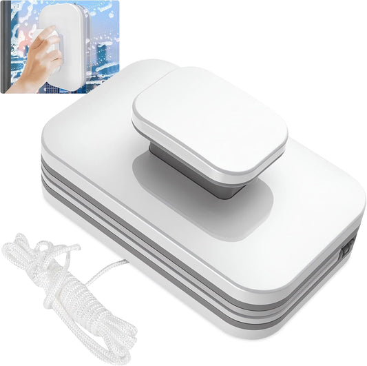 Magnetic Windshield Cleaner Tool Set, MagneticWindow Cleaner Tool, Double-Sided Window Cleaner, Windshield Magnetic Car Window Cleaner, Glass Thickness 3-10mm for High Rise Car Glazed