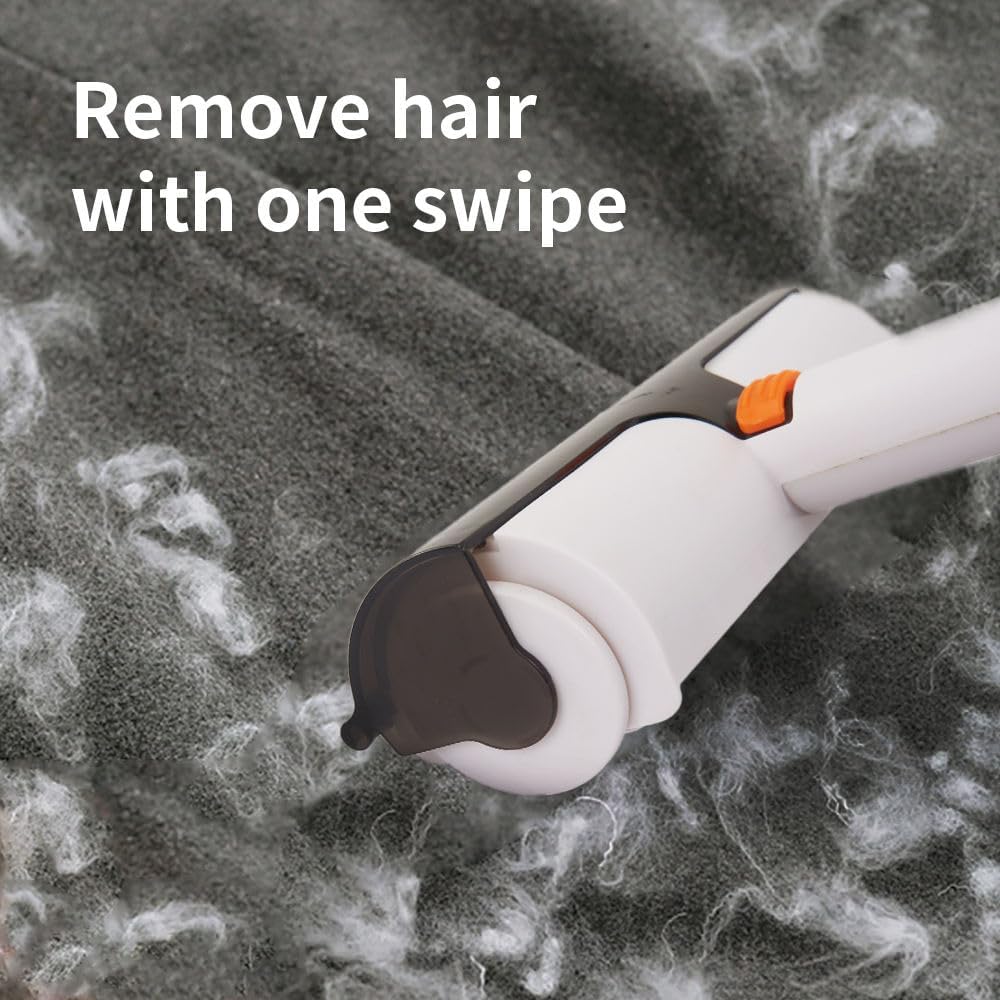 Reusable Pet Hair Remover Roller – Effective Cat and Dog Lint & Fur Removal for Furniture, Clothes, and Carpets – Eco-Friendly, Easy-to-Use, & Self-Cleaning