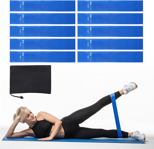 PATIKIL Resistance Loop Exercise Bands Stretch Bands for Working Out Fitness Elastic Workout Bands with Carry Bag for Home Gym Physical Fitness Yoga