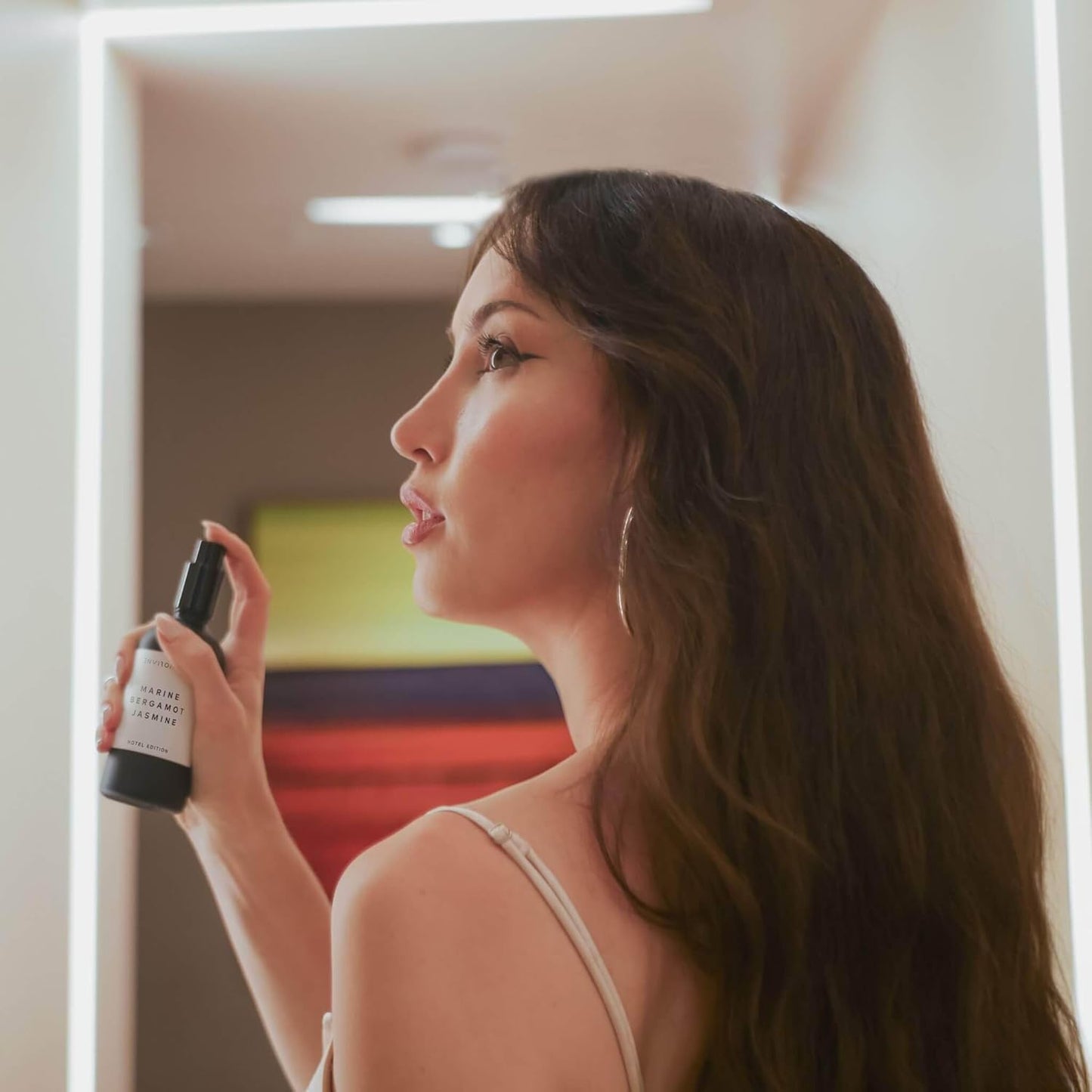 ENVIRONMENT Inspired by 5-Star Resort FMT Room Spray, 100ml Air Freshener (Damask Rose | Vetiver | Guaiac Wood) Home Fragrance Accessories, Room Perfume, Room Deodorizer, Vegan & Cruelty-Free