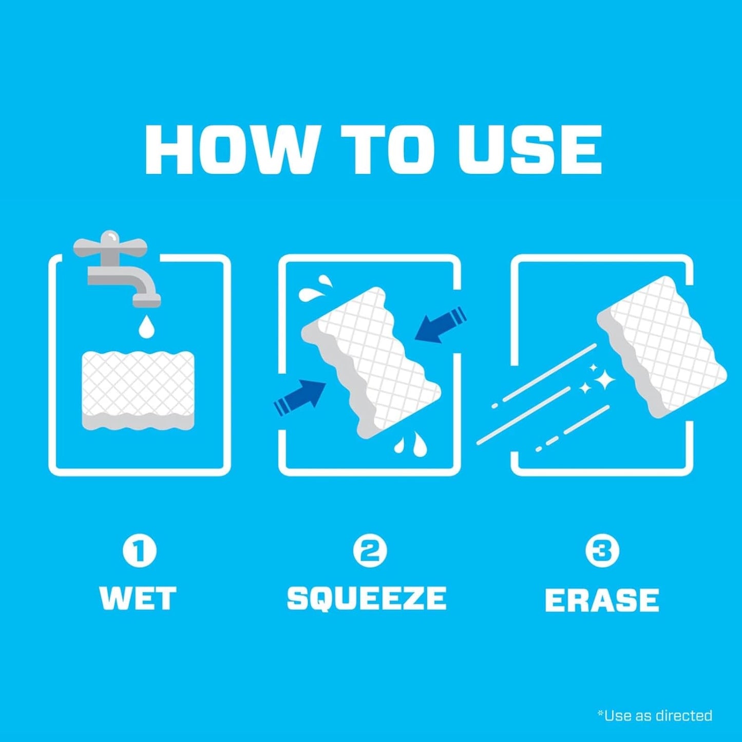 Scrubbing Multi Surface Bathroom Cleaner, Rainshower Scent, Grime Fighter, 25 Fl Oz (Pack of 2) Bundled with Magic Eraser Extra Durable Scrubber Sponge