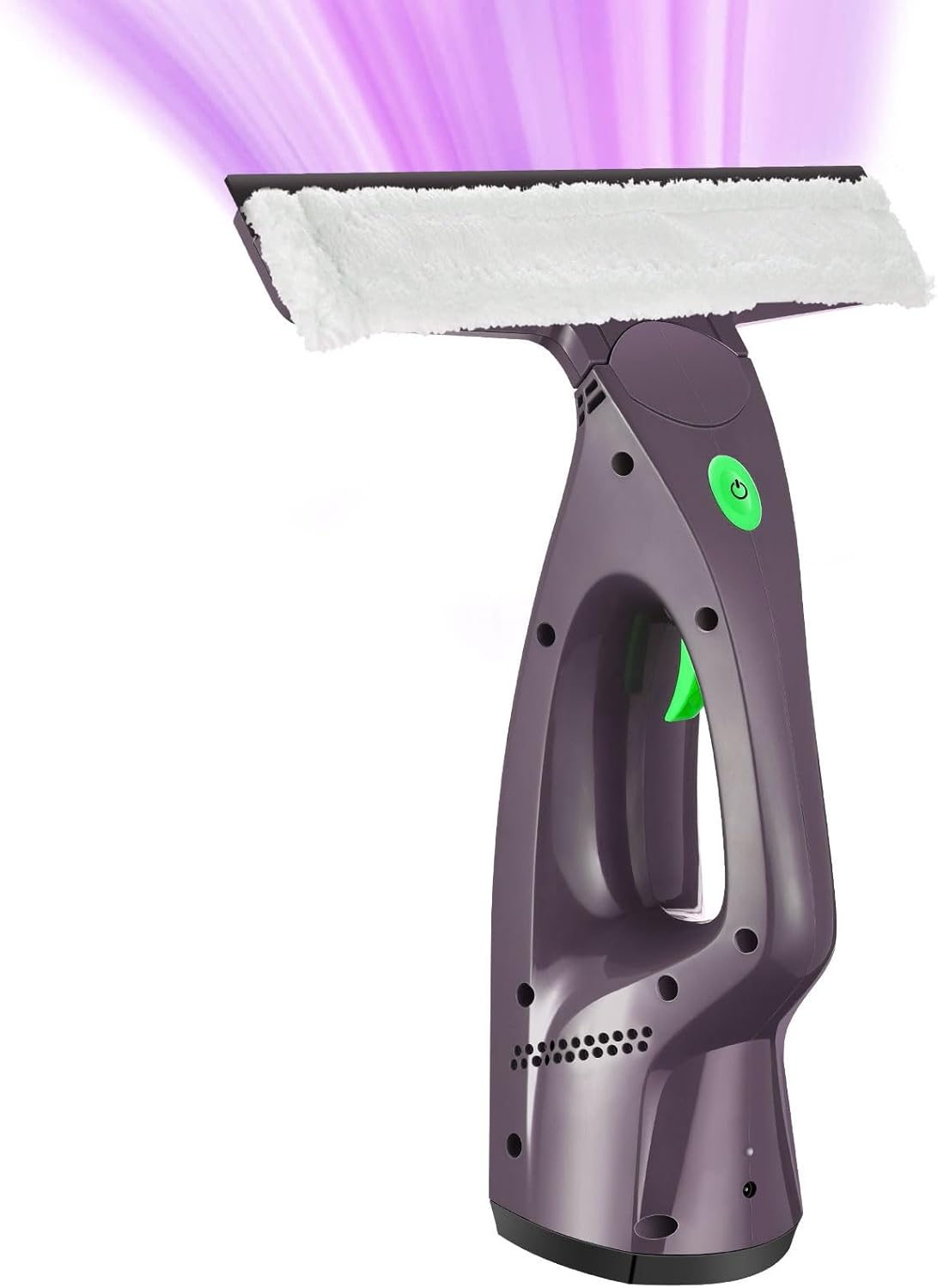 Window Vacuum, Window Vacuum Squeegee, 3 in 1 Cordless Window Vac with Spray/Wipe/Suck up Water,Electric Window Cleaning Tool for Shower Wall Mirror Glass/Car Windshield/Countertop