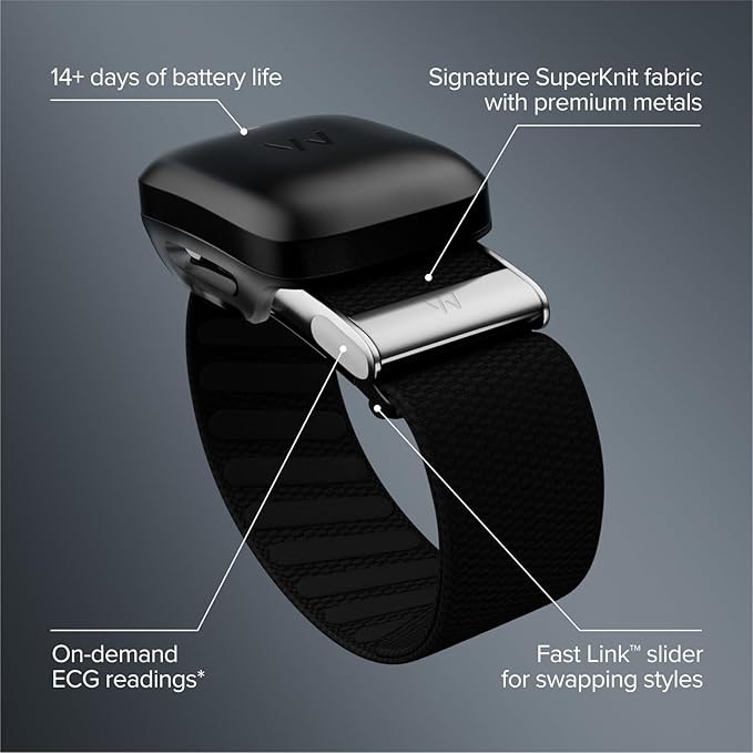 WHOOP 5.0 Activity Tracker - 12 Month Membership - Health and Fitness Tracker, Sleep Tracking, Personalized Coaching