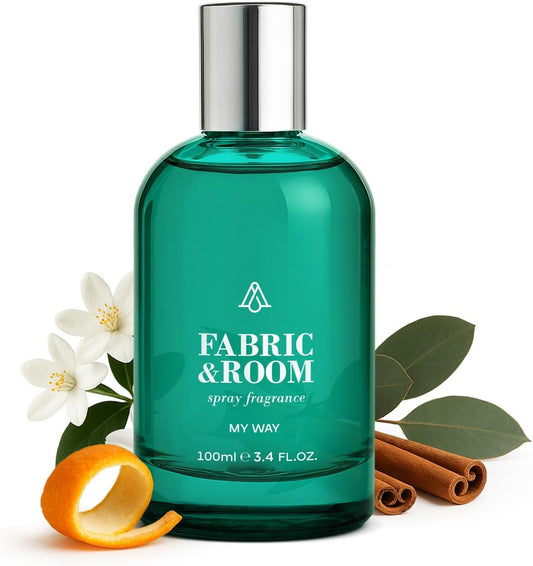 AromaPlan All Natural Room Spray, My Way - Non Toxic& Long Lasting, Concentrated 5-Star Hotel Room Spray, Odor Eliminator- Home, Room, Couch, Pillow, Fabric- Air Freshener Spray(100 ml)