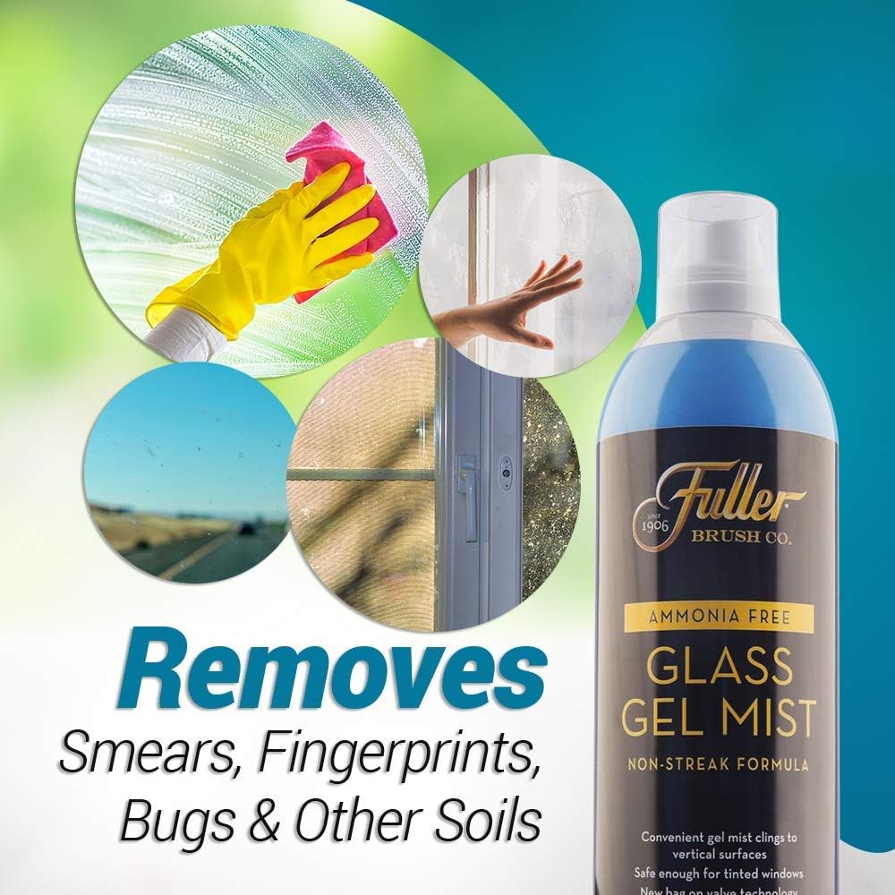 Fuller Brush Glass Gel Mist Spray (Pack of 2)