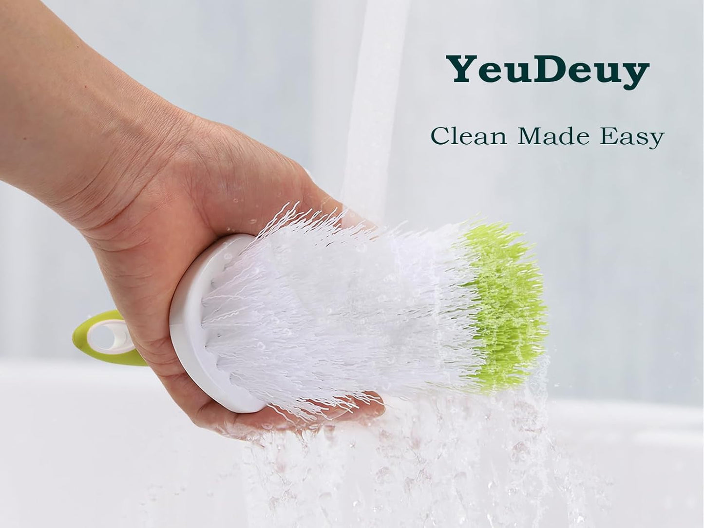 Scrub Brush for Cleaning, Heavy Duty Shower Scrubber with Stiff Bristles for Tub, Sink, Floor, Tile, and Carpet Scrubbing, 20 Pack