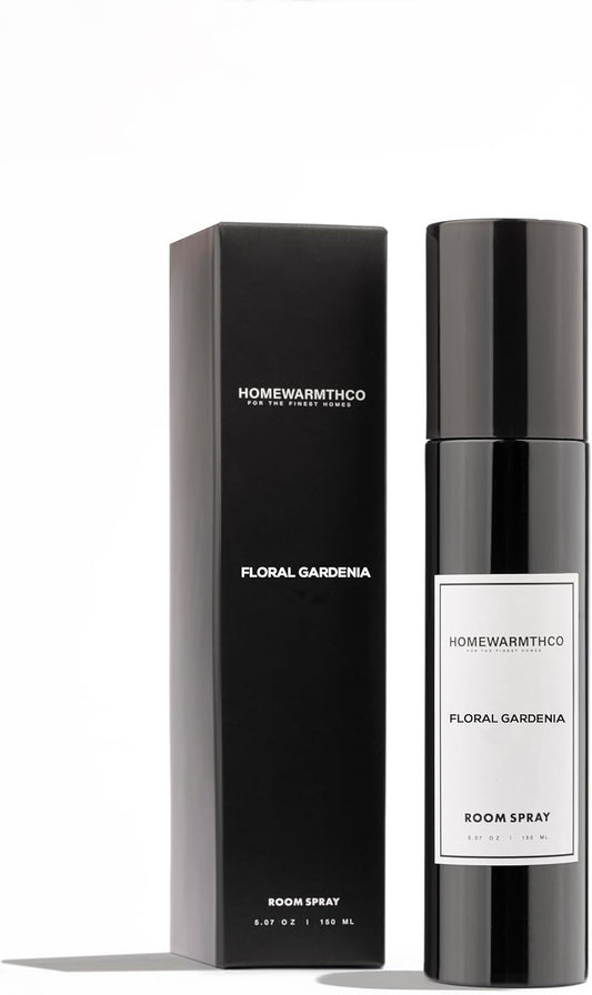 Gardenia Room Spray – 5.07 oz Scented Air Freshener Spray for Home, Office & Linen – Long-Lasting Aromatherapy Mist for Bedding, Pillows & Fabrics – Luxurious Home Fragrance