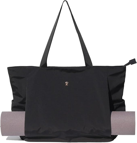 ESVAN Yoga Mat Bag Yoga Tote Carrier Shoulder Bag Carryall Tote for Office,Yoga,Pilates,Travel,Beach and Gym