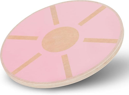 Wobble Aerobic Step Platform Balance Board with Non-skid Tpr Bump Surface, 360 Rotation for Stability Training, Versatile Home Gym Exercise Workout Step Aerobics Platform