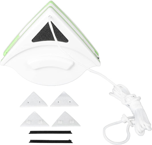 Universal Glass Cleaning Tool 20 30mm Magnetic Window Cleaner High Exterior Window Glass Cleaner Double Sided Strong Magnetic Window Cleaner Safe and Anti Falling (20-30mm)