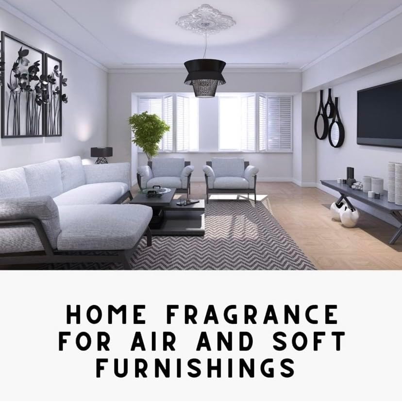 Home "Pink Cashmere" Apple, Spices, & Vanilla Carpet Powder For Vacuuming, Upholstery Freshener With Room Spray, Air/Fabric/Linen Odor Eliminator For Homes With Kids & Pets Bundle