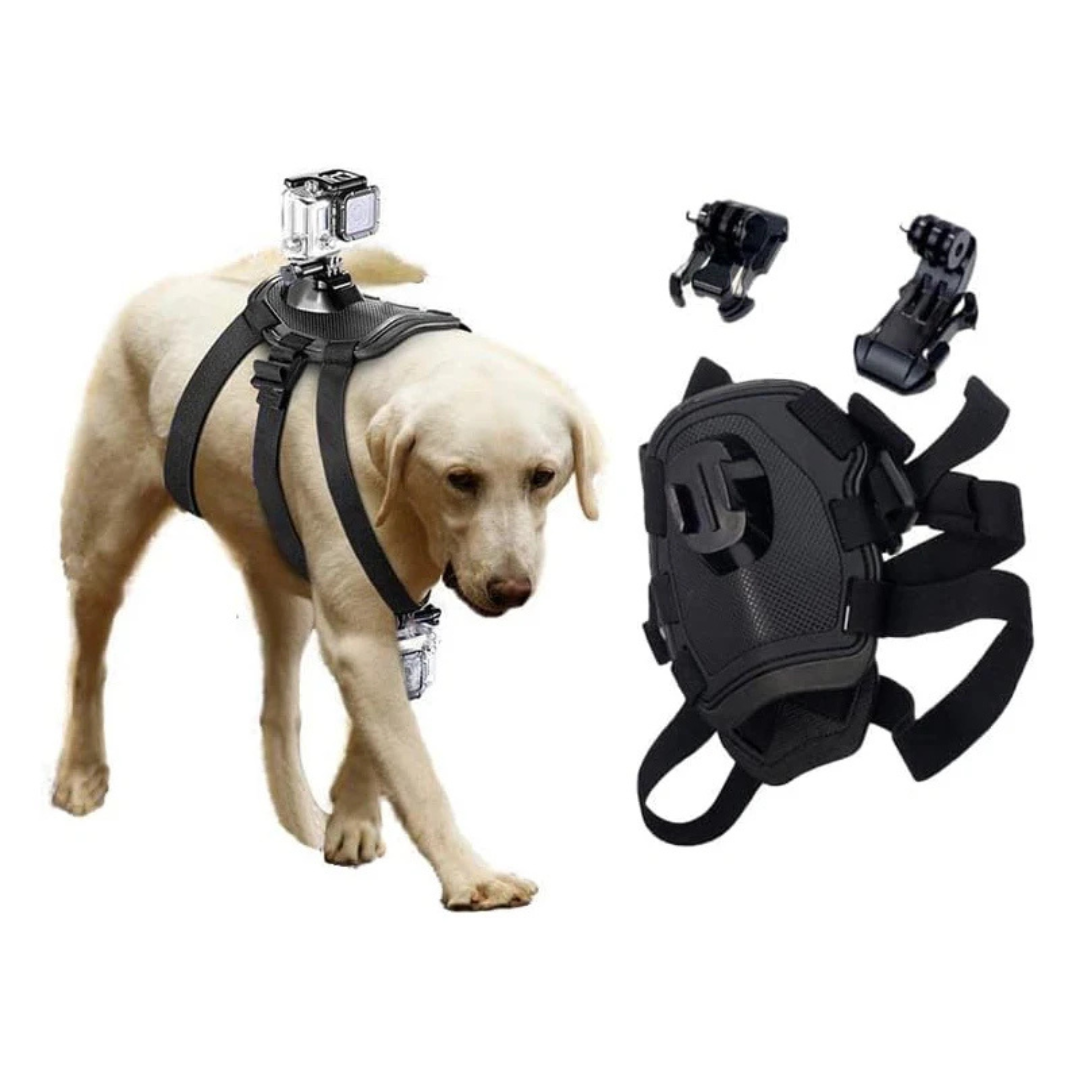 Adjustable Dog Action Camera Harness
