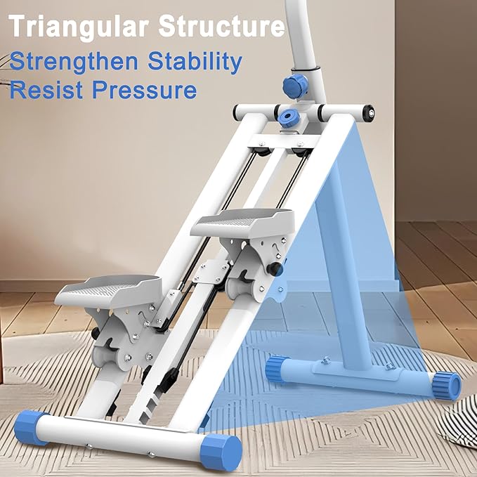 Stair Stepper for Home-Upgrade Vertical Climber Workout Machine for Full-Body Exercise Climber Fitness Equipment with Stable Frame Adjustable Handlebar
