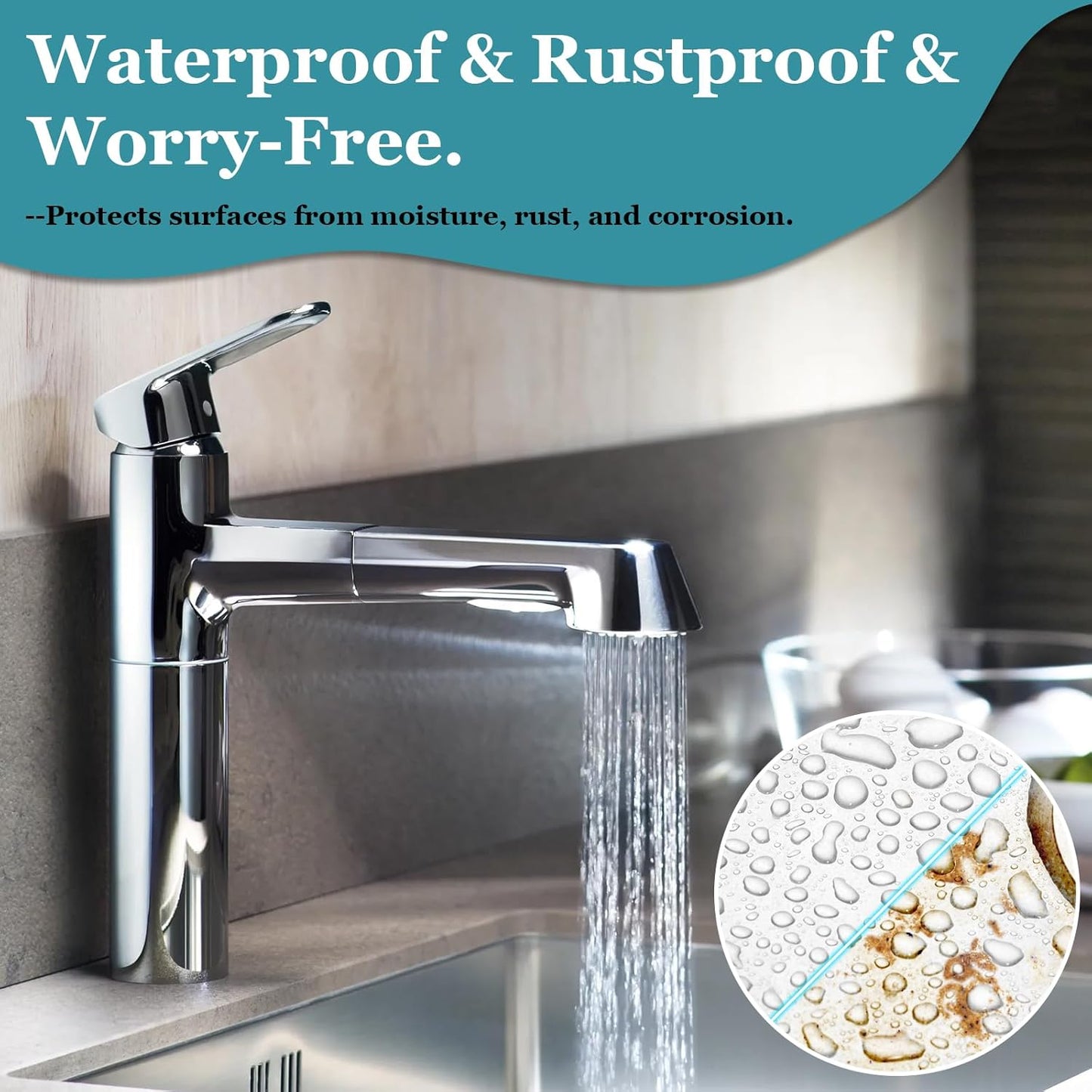 300ml Ceramic Coating Spray for Stainless Steel and Hard Surfaces, Anti-Fingerprint, Stain Resistant, Hydrophobic Protection for Appliances, Glass, Tile, Countertops