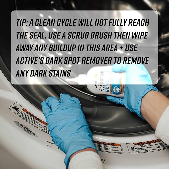 Washing Machine Cleaner Descaler 24 Pack - Deep Cleaning Tablets For HE Front Loader & Top Load Washer, Septic Safe Eco-Friendly Deodorizer, Clean Inside Drum and Laundry Tub Seal - 12 Month Supply