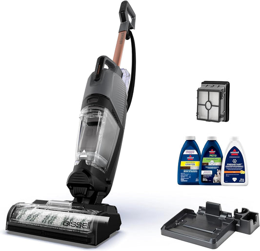 BISSELL® CrossWave® HydroSteam™ Wet Dry Vac, Multi-Purpose Vacuum, Wash, and Steam, Sanitize Formula Included, 35151