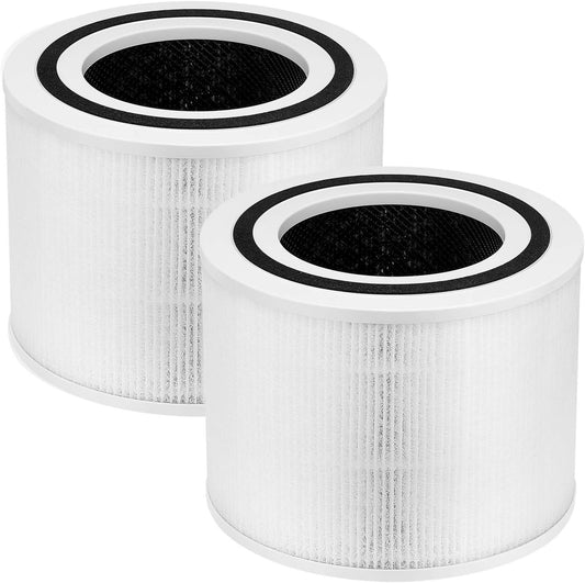 Core P350 Pet Care Replacement Filter for LEVOIT Core P350 Core 300 Air Purifier, 3-in-1 HEPA Filter Replacement, Part # Core P350-RF, 2 Pack