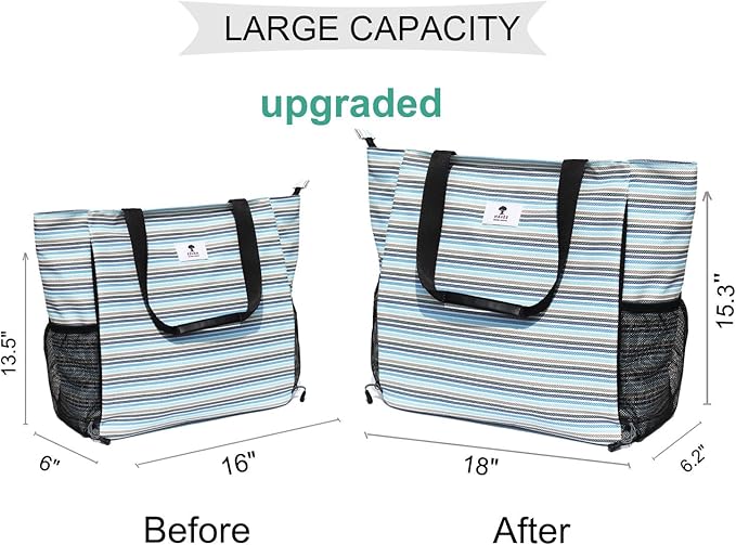 ESVAN Yoga Mat Bag Yoga Tote Carrier Shoulder Bag Carryall Tote for Office,Yoga,Pilates,Travel,Beach and Gym