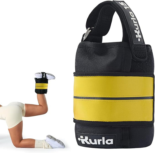 Ankle Weights 4–40 lbs with Dual Strap System (Heel & Wrap) – Single, Pair & Bundle Options with Resistance Bands & Handles – Strength Training, Pilates, Yoga, Glutes, Arms & Rehab