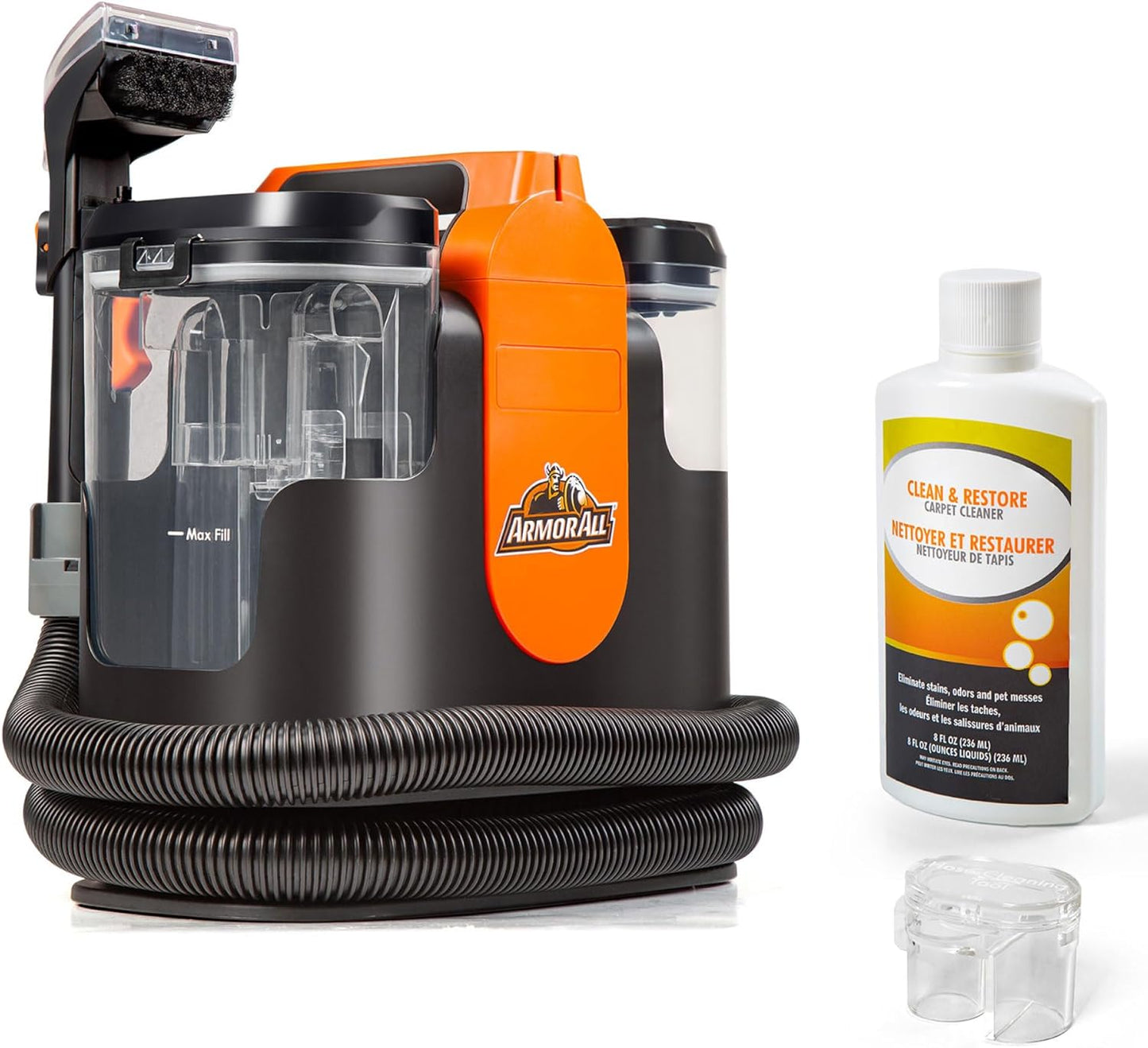 Armor All SCC301 0901 Upholstery & Carpet Cleaner, Car and Auto Detailer with Tools for Pets, Area Rugs and Couches