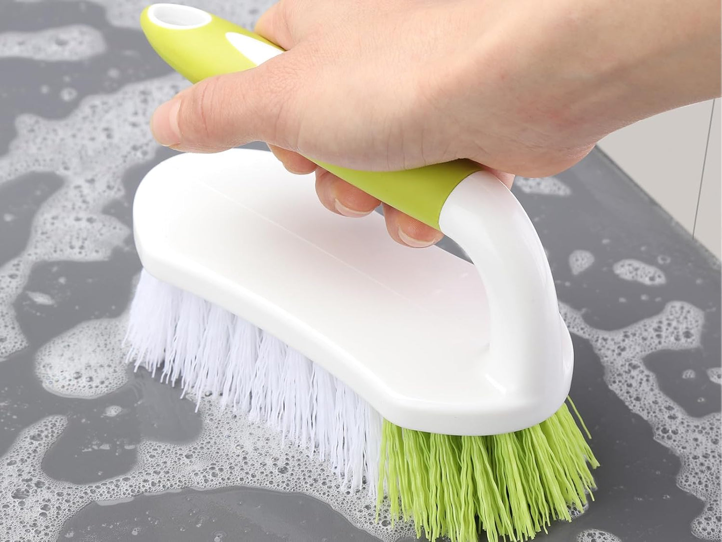 Scrub Brush for Cleaning, Heavy Duty Shower Scrubber with Stiff Bristles for Tub, Sink, Floor, Tile, and Carpet Scrubbing, 20 Pack