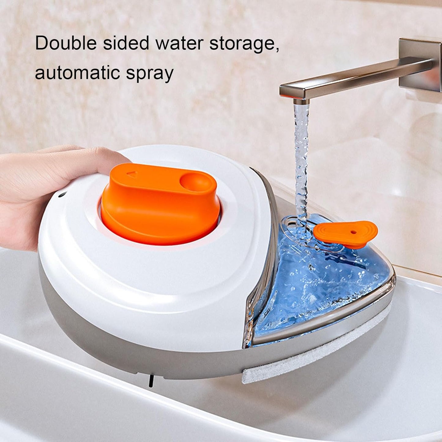 Double Sided Magnetic Window Cleaner - Window Brush Glass Wiper Cleaning Tools, Adjustable Magnetic Glass Cleaner for High Rise Double Car Glazed Windows Thickness