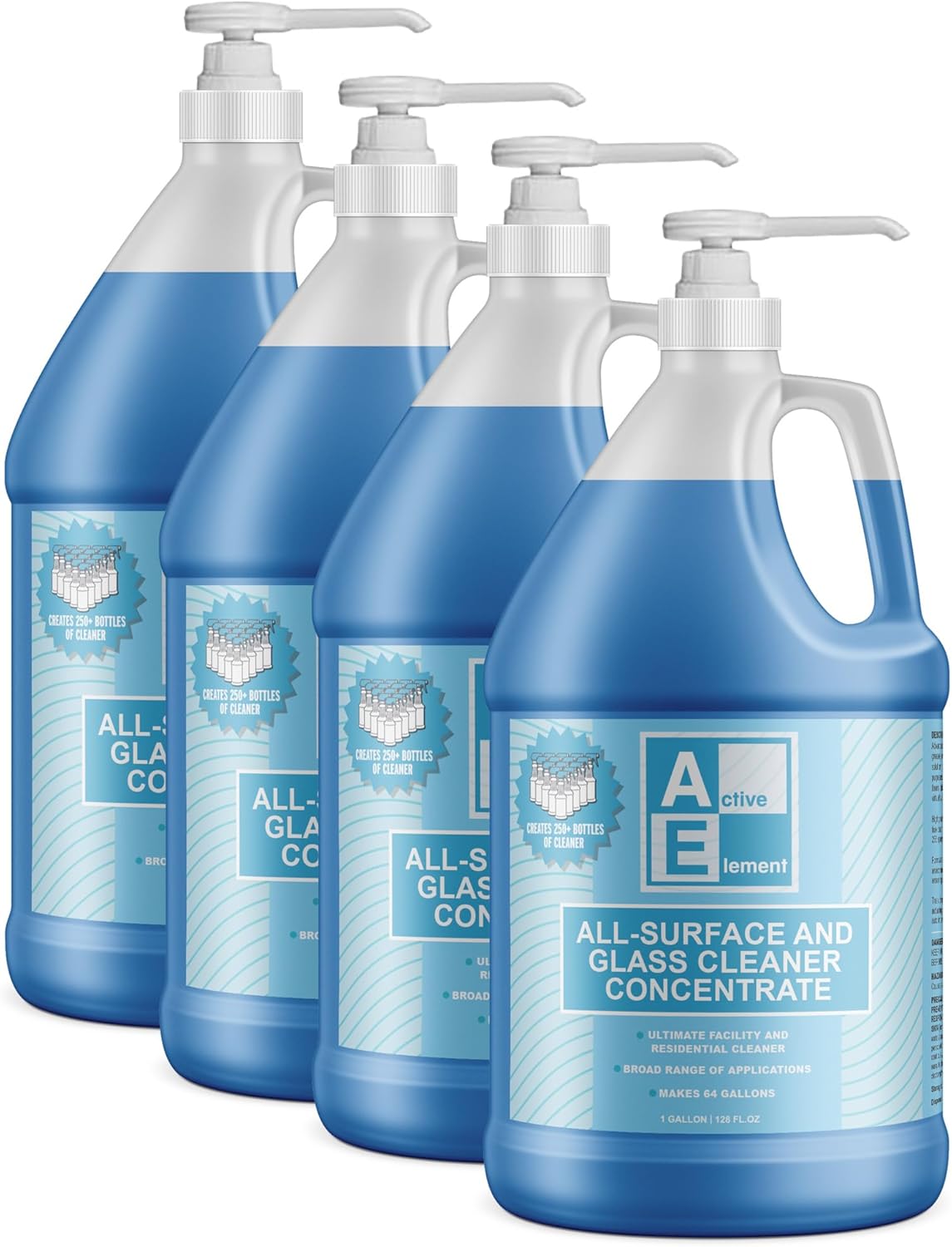 All Surface and Glass Cleaner Concentrate- Makes 256 Gallons of Powerful All Purpose Cleaner Bulk - Floor Cleaner Concentrate - All Purpose Cleaner Concentrate