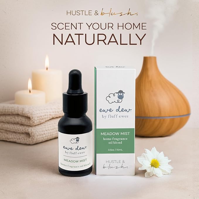 Laundry Essential Oils for Dryer Balls 15ml Meadow Mist - Blend of Laundry Fragrance Oil and Essential Oils Wool Balls, Compact & Multi-Use Essentials Oil