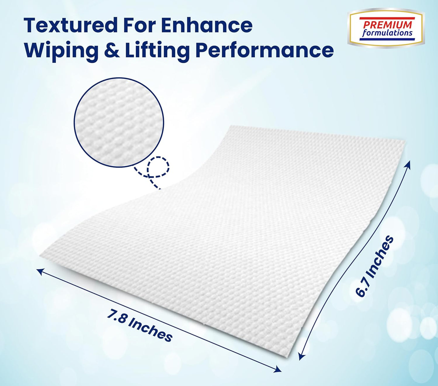 [200 Wipes] Restaurant Grade Table Cleaning Wipes – 50 Count (Pack of 4) | Multi-Purpose Disposable Surface Wipes for Restaurants, Cafeterias, Food Trucks & Institutional Kitchens | Fast-Drying